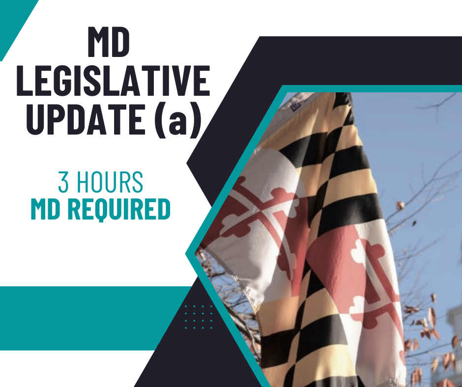 MD Legislative Update (a) -IN PERSON- Millersville 8-13-2026