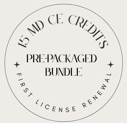 MD First Time Renewal (If Licensed on or after 10/1/23) CE Convenience Bundle June 2026