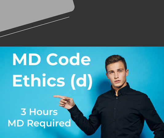 MD Code of Ethics (d)-IN PERSON- Millersville 5-21-2026