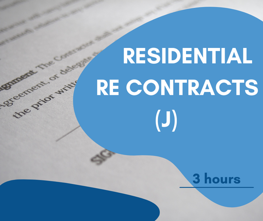 Residential RE Contracts (J) - IN PERSON-MILLERSVILLE -3-12-2026